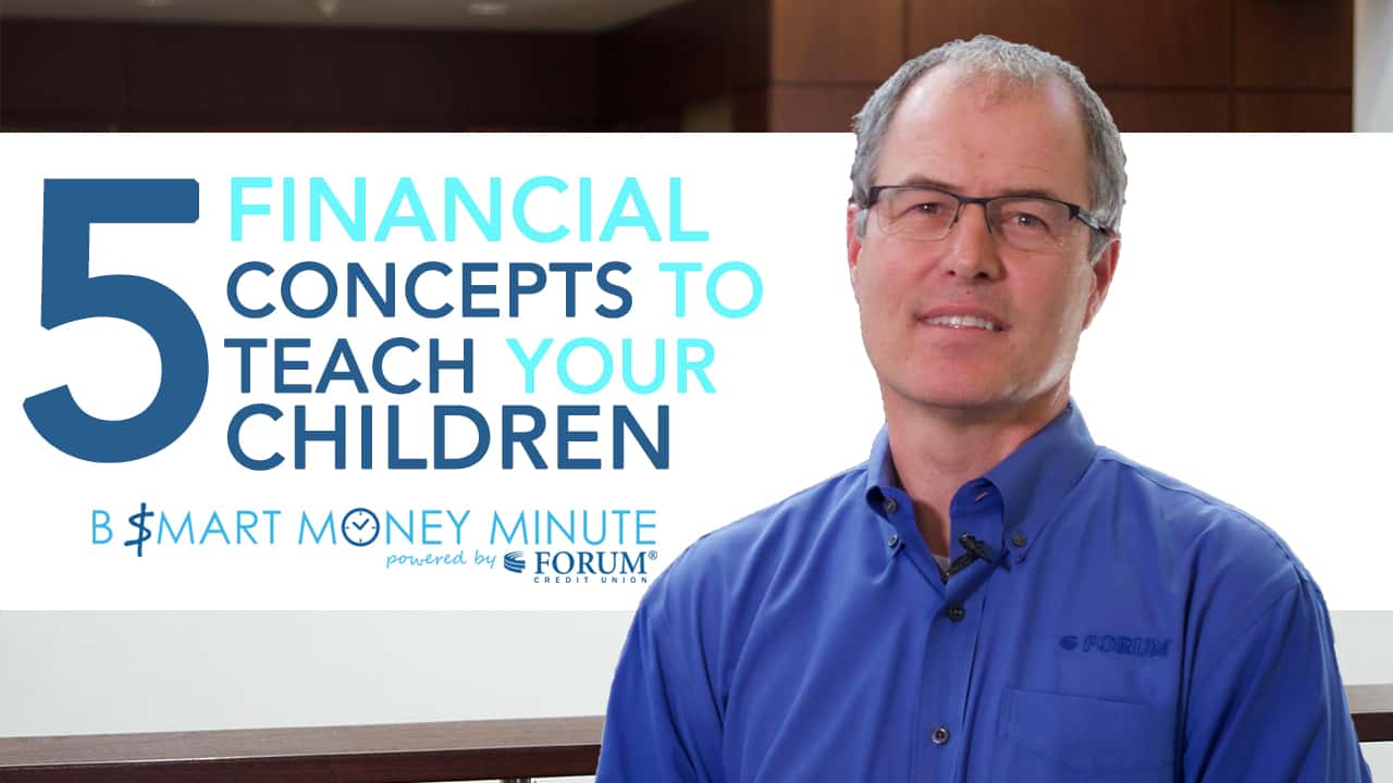 5 Financial Concepts to Teach Your Children, man sitting next to that sign