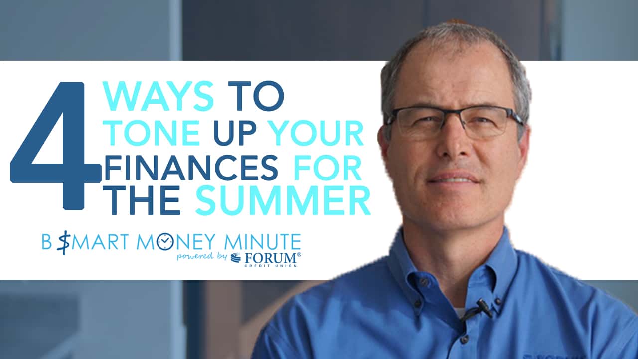 4 Ways to tone up your finances for the summer, headshot of Andy Mattingly from Forum Credit Union
