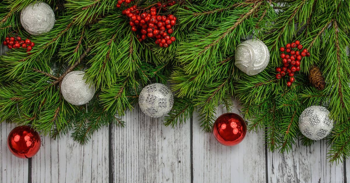 Christmas tinsel