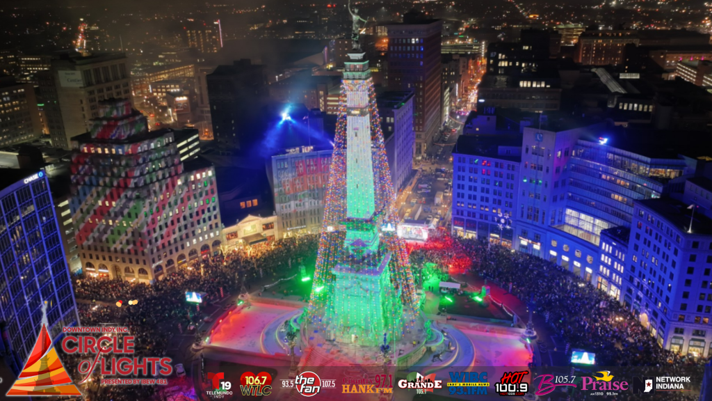 Downtown Indy Circle Of Lights Presented By IBEW 481