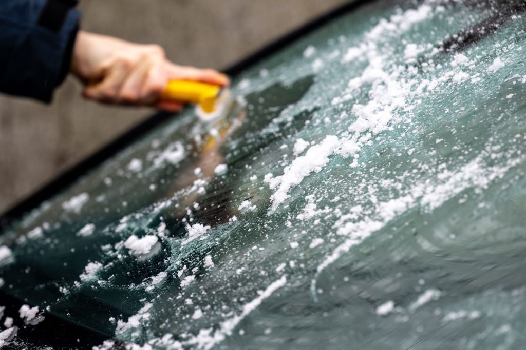 Winter weather in Bavaria - Straubing