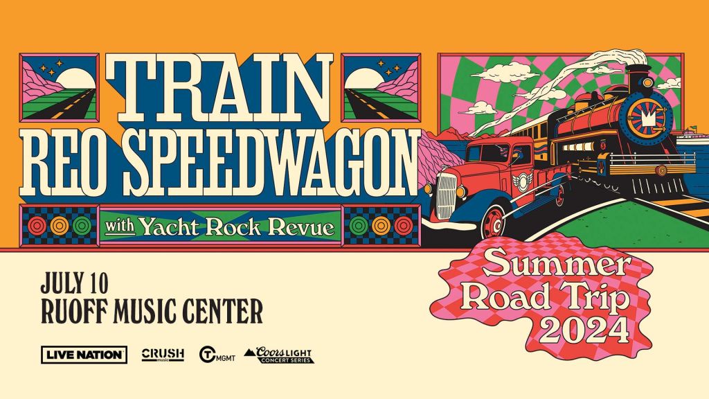 Listen to Hammer and Nigel from 3-7p this week for your chance to win 2 tickets to see Train & REO Speedwagon with Yacht Rock Revue on Wednesday, July 10th at Ruoff Music Center!