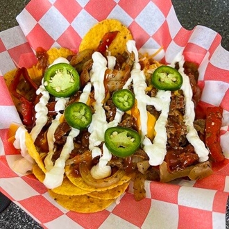 Ultimate Steak Nachos (Georgia's Kitchen)