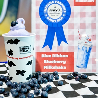 Blue Ribbon Blueberry Milkshake (American Dairy Association)