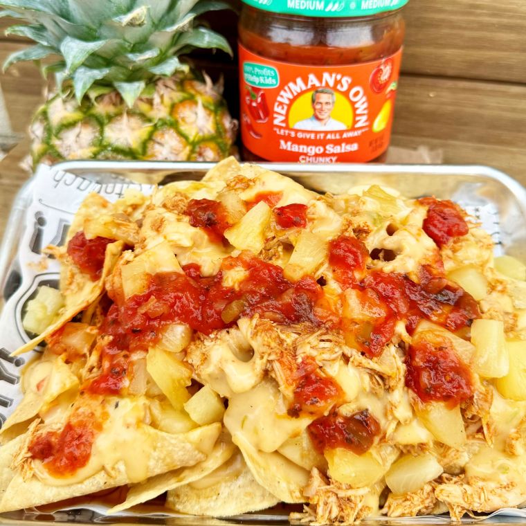 Aloha Hot Honey Chicken Nachos (Urick Concessions)