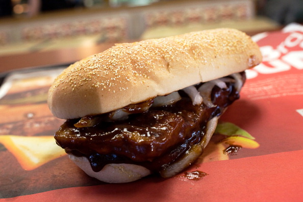 McDonald's Brings Back The McRib Sandwich