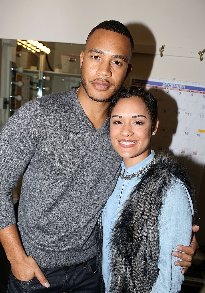 Celebrities Visit Broadway - December 13, 2015