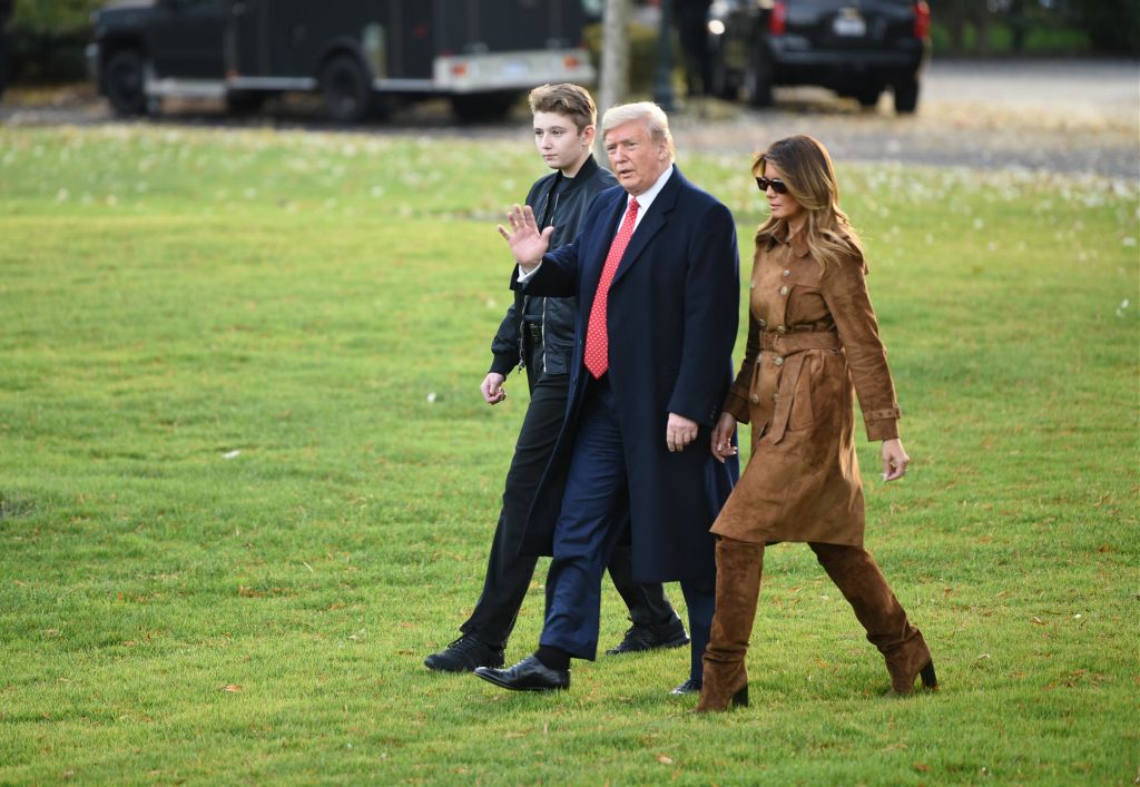U.S. President Donald Trump At The White House