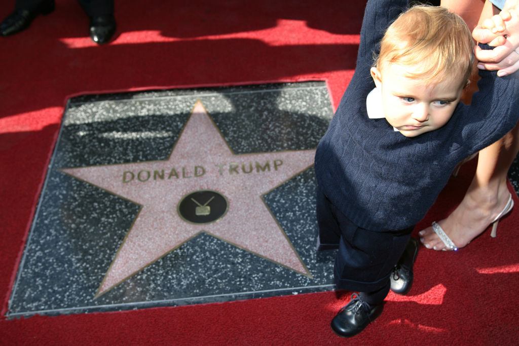 US-HOLLYWOOD-TRUMP-BARRON