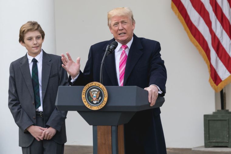 President Trump And First Lady Melania Host National Thanksgiving Turkey Pardoning Ceremony