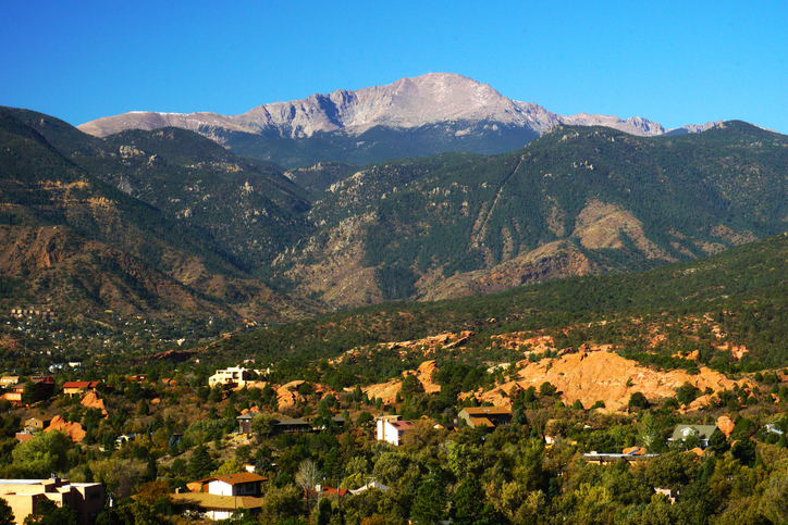 Garden of the Gods at Colorado Springs Colorado