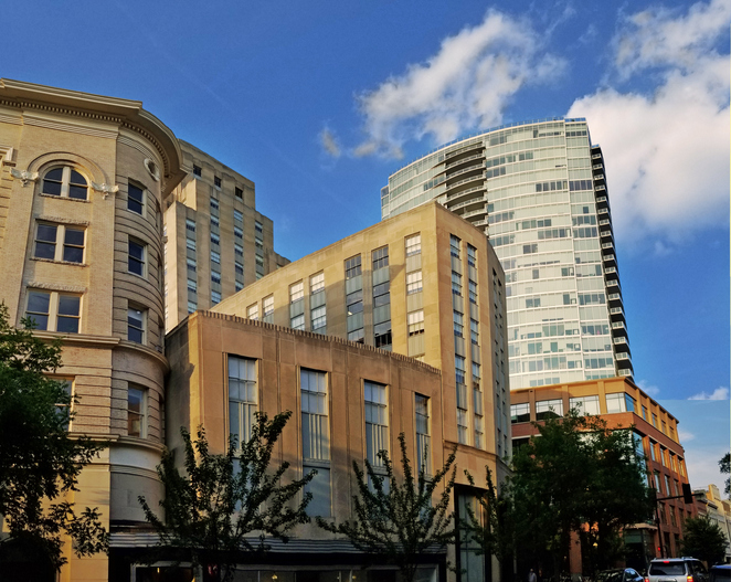 View of Main Street in downtown Durham , North Carolina