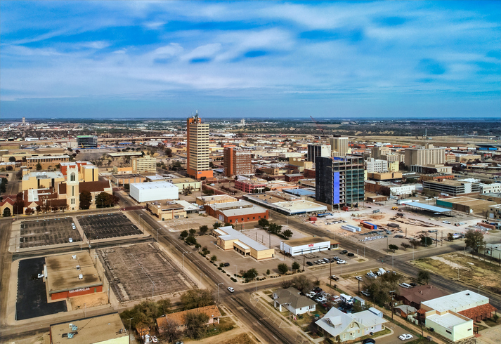Lubbock, Texas Aerial