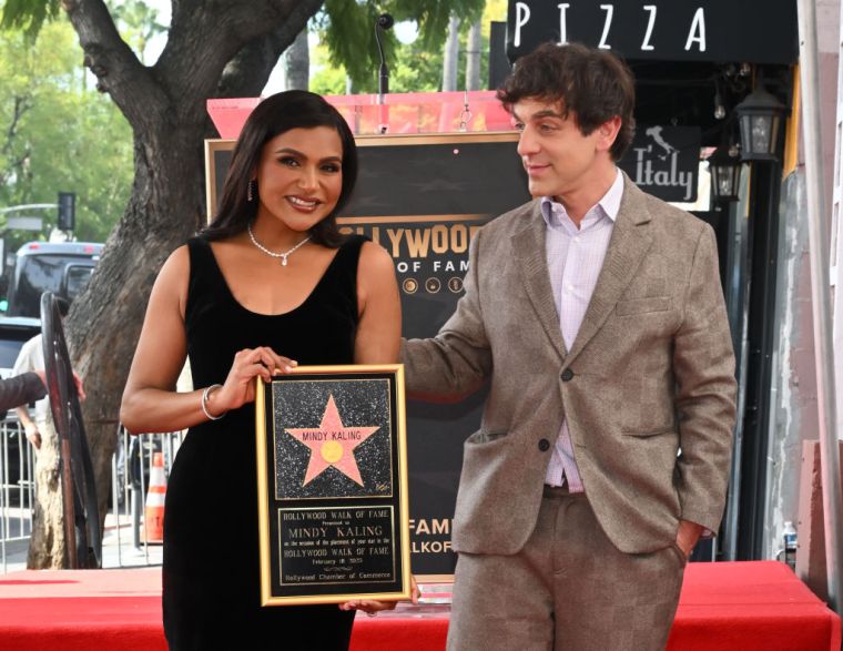 Mindy Kaling Honored With A Star On The Hollywood Walk Of Fame
