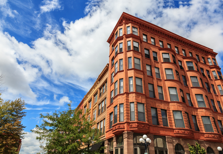 Historic building in Downtown Bloomington