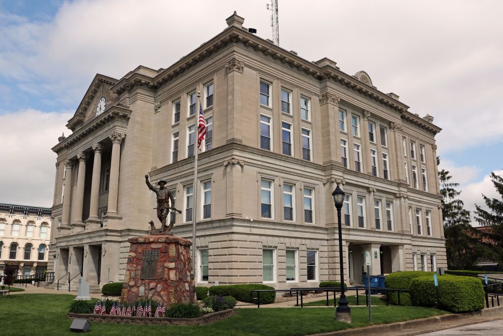 Putman County Indiana courthouse