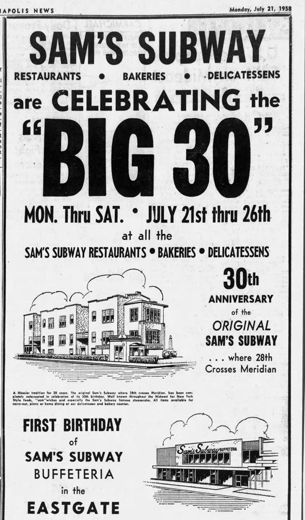 Sam’s Subway Restaurant Group – Indianapolis