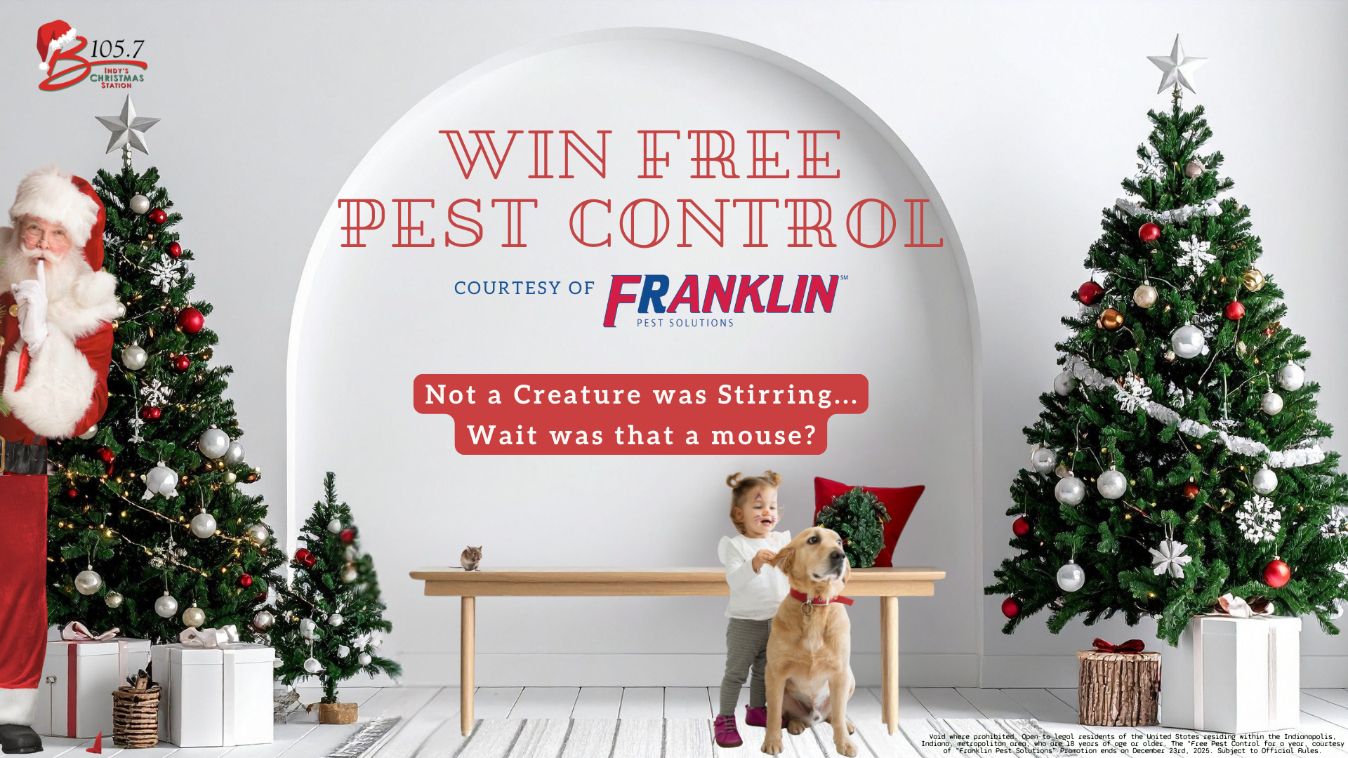 Franklin Pest Control - Contest Header