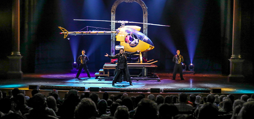 tickets to see Illusionist Rick Thomas, Saturday, April 4th at the Payne and Mencias Palladium!