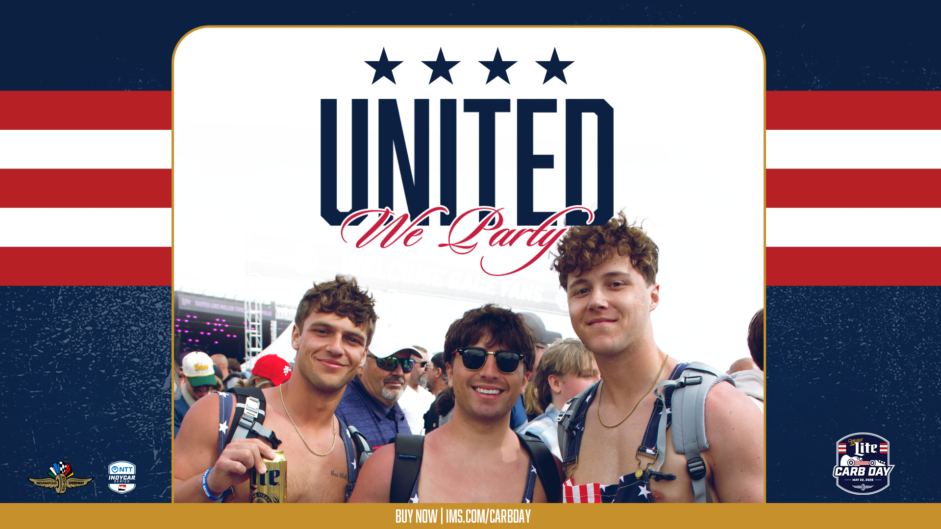 Enter now for your chance to win tickets to Miller Lite Carb Day on May 22nd at the Indianapolis Motor Speedway! 